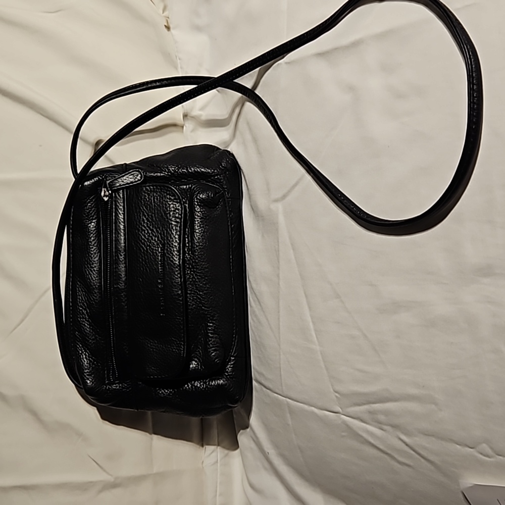 Stone Mountain leather cross body purse